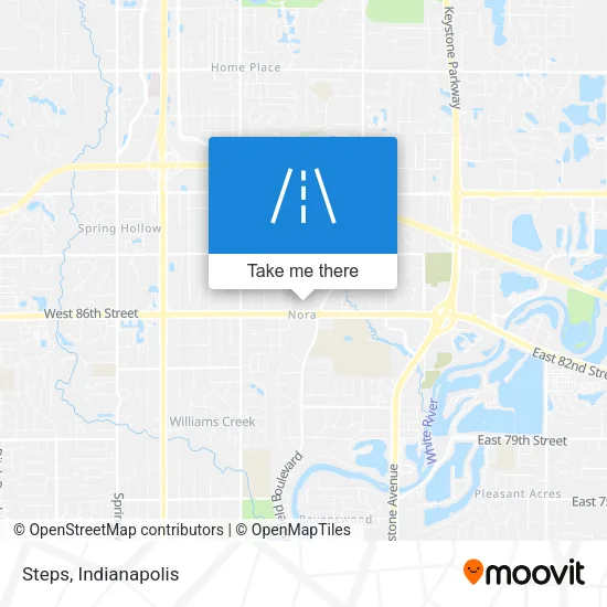 Steps map