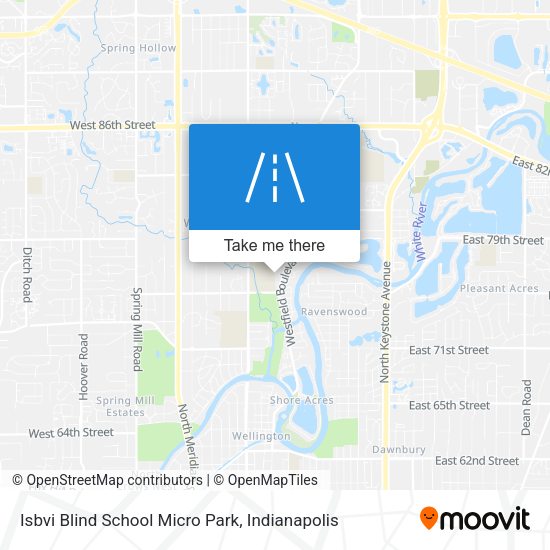 Isbvi Blind School Micro Park map