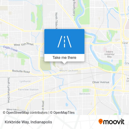 Kirkbride Way map
