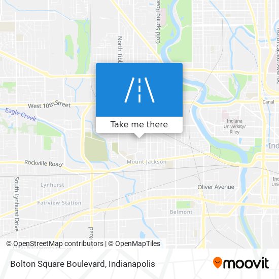 Bolton Square Boulevard map