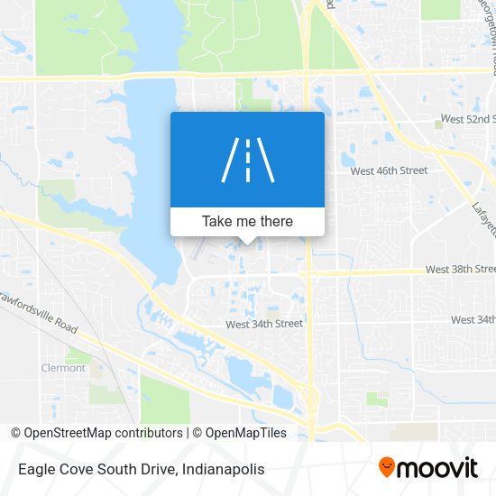 Eagle Cove South Drive map