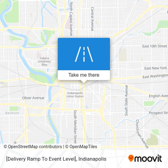 Mapa de [Delivery Ramp To Event Level]