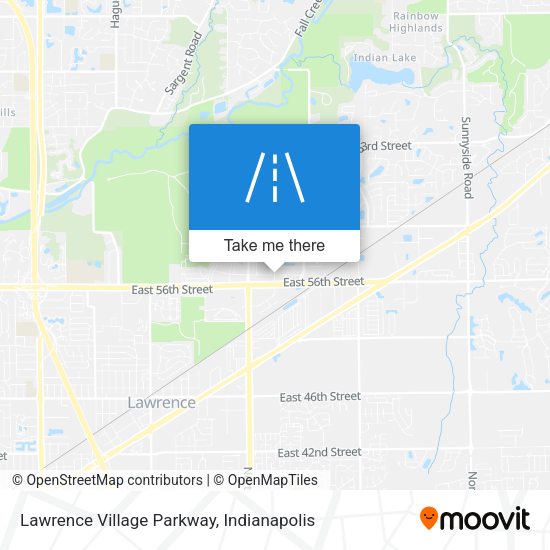 Lawrence Village Parkway map