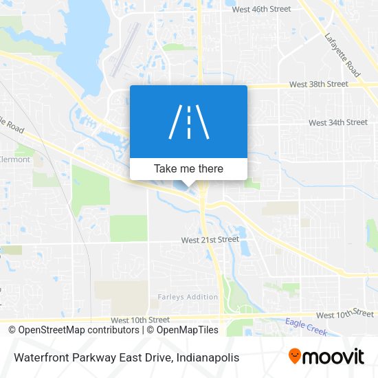 Waterfront Parkway East Drive map