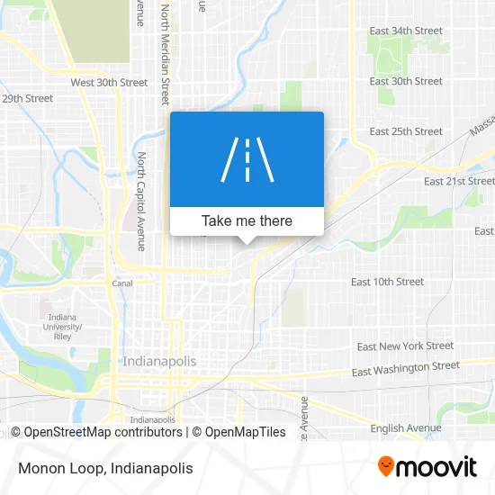 Monon Loop map