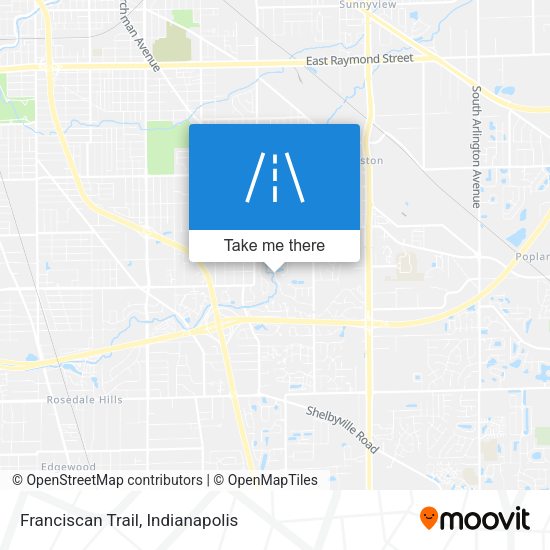 Mapa de Franciscan Trail