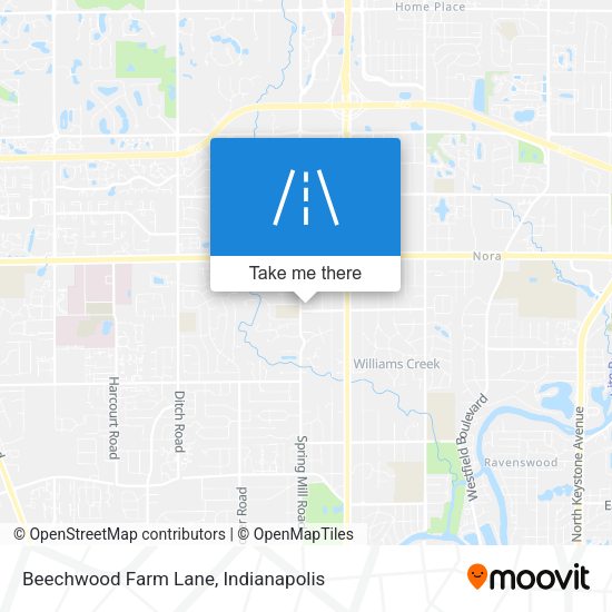 Beechwood Farm Lane map