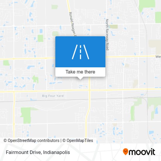 Mapa de Fairmount Drive