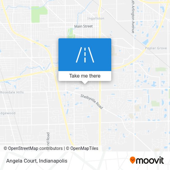 Mapa de Angela Court