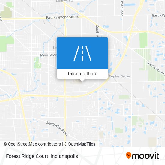 Forest Ridge Court map