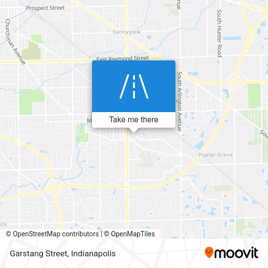 Garstang Street map