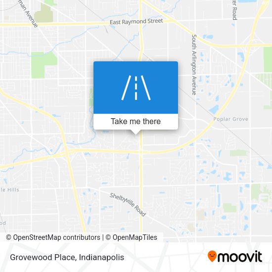 Grovewood Place map