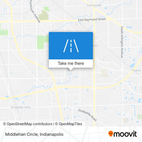 Middlehan Circle map