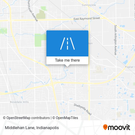 Middlehan Lane map