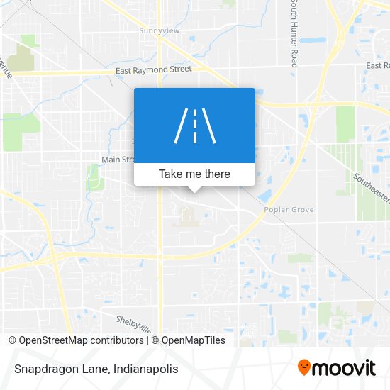 Snapdragon Lane map