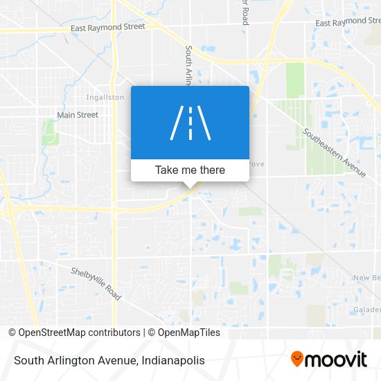 Mapa de South Arlington Avenue