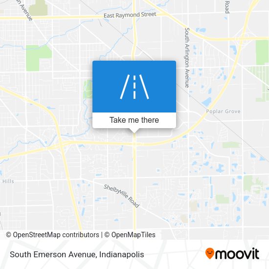 Mapa de South Emerson Avenue