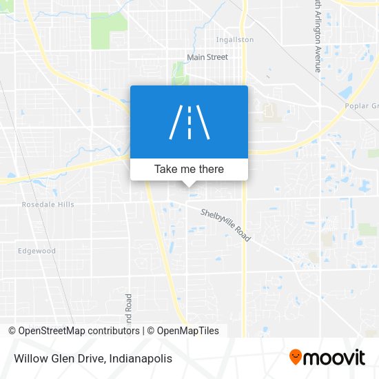Willow Glen Drive map