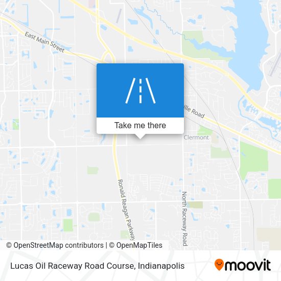 Mapa de Lucas Oil Raceway Road Course