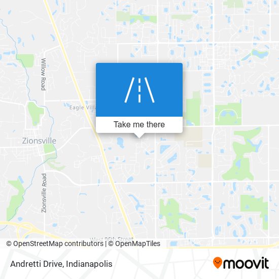 Andretti Drive map