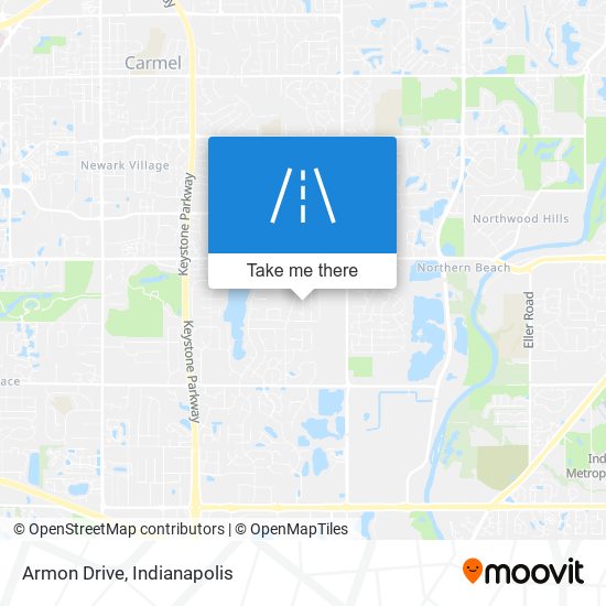 Armon Drive map