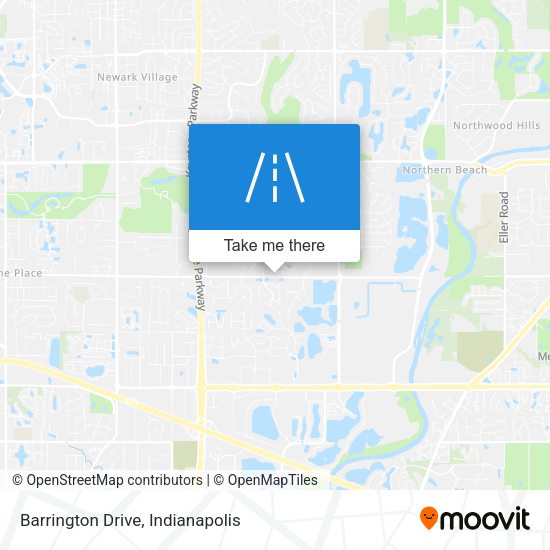 Mapa de Barrington Drive