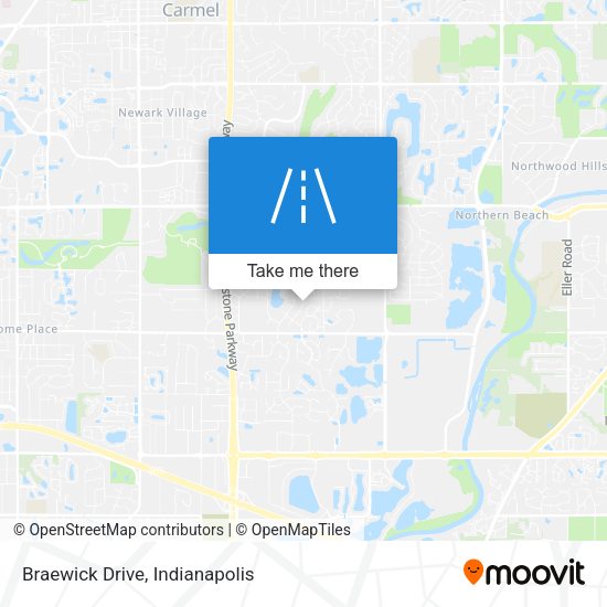 Braewick Drive map
