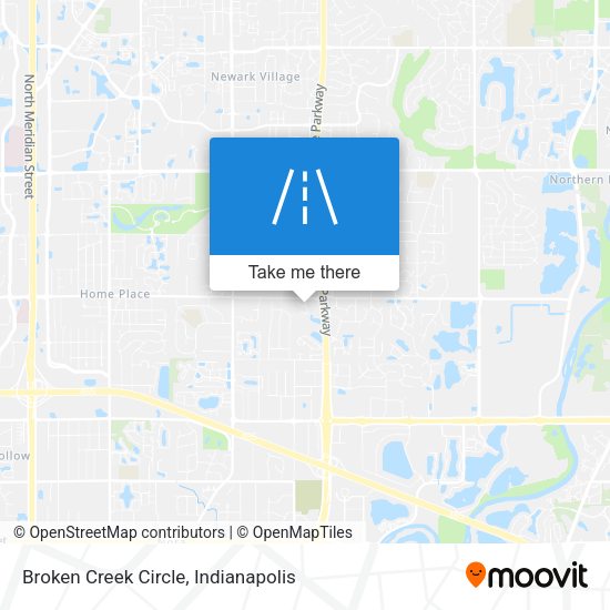 Mapa de Broken Creek Circle