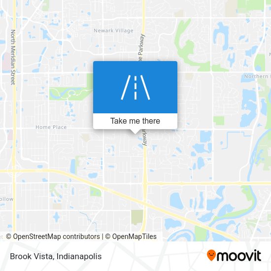 Mapa de Brook Vista
