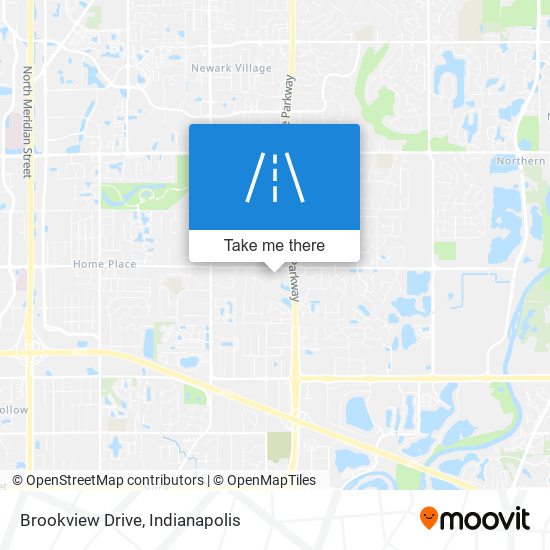 Brookview Drive map
