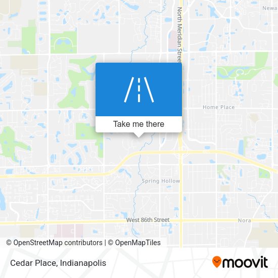 Mapa de Cedar Place