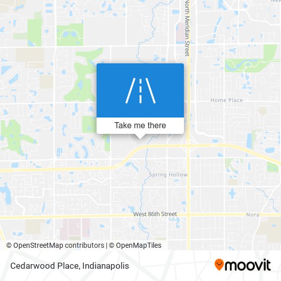 Cedarwood Place map