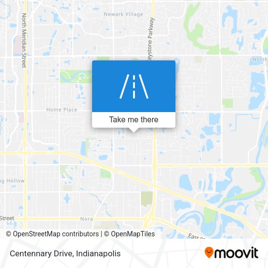 Mapa de Centennary Drive