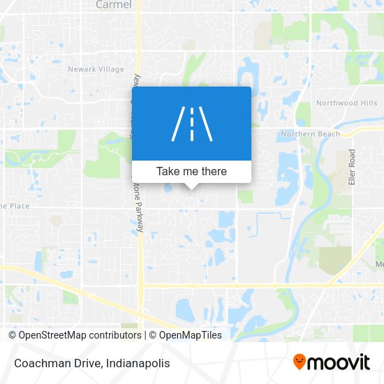 Coachman Drive map