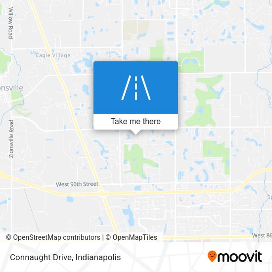 Connaught Drive map