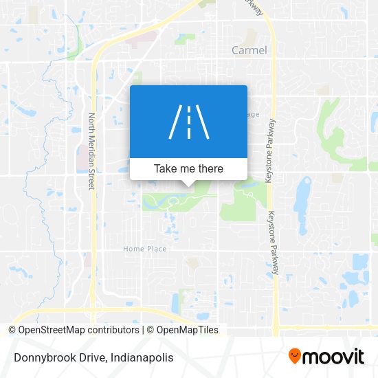 Donnybrook Drive map