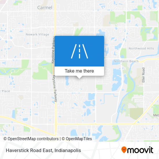 Haverstick Road East map