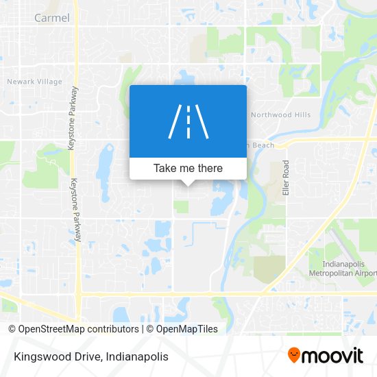 Kingswood Drive map