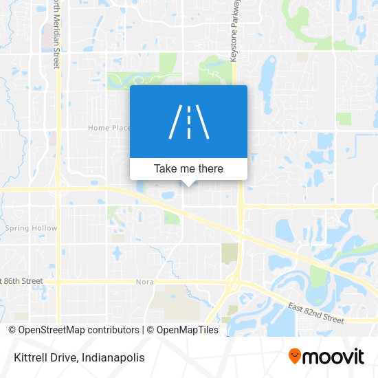 Mapa de Kittrell Drive