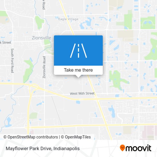 Mayflower Park Drive map