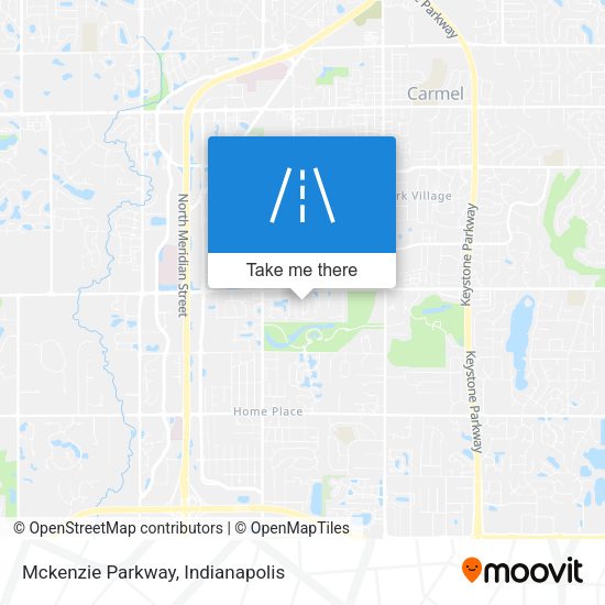 Mckenzie Parkway map