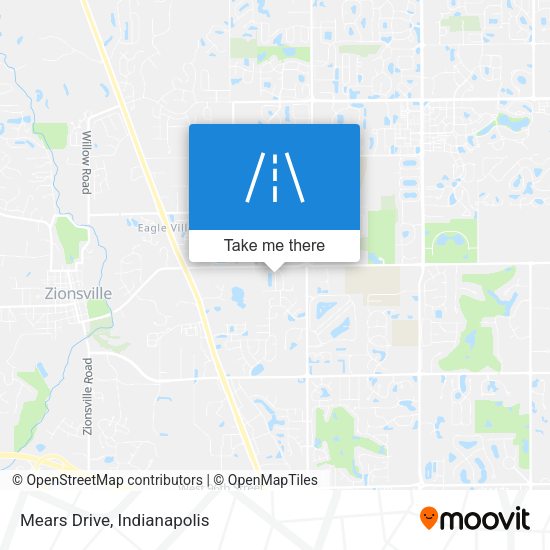 Mapa de Mears Drive