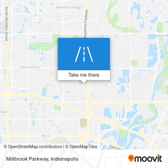 Millbrook Parkway map
