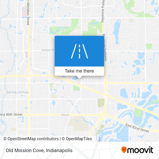 Old Mission Cove map