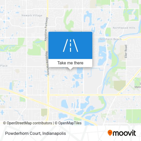 Powderhorn Court map