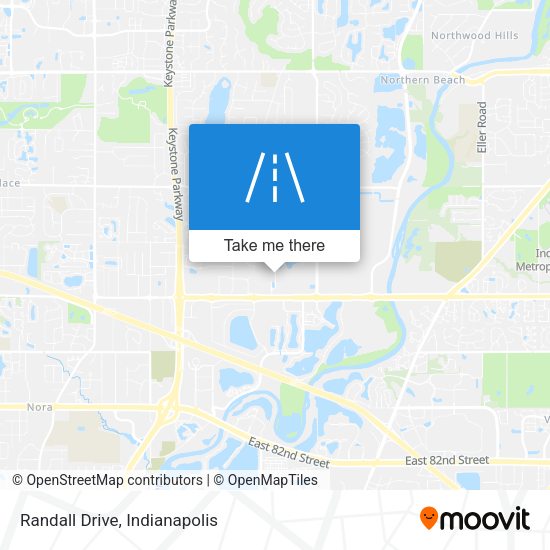 Mapa de Randall Drive