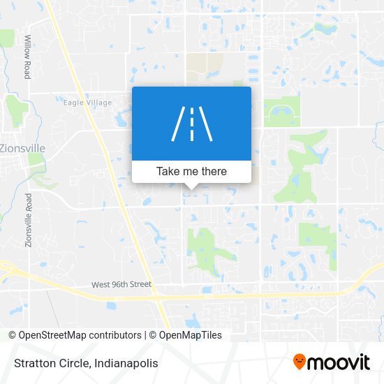 Stratton Circle map
