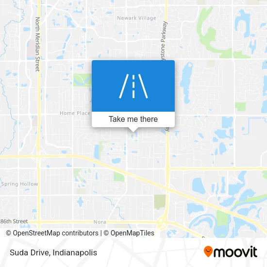 Suda Drive map