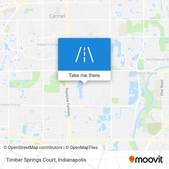 Mapa de Timber Springs Court