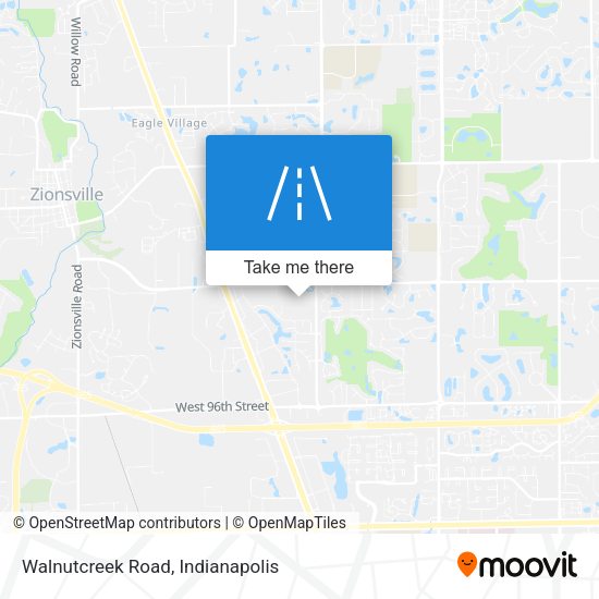 Walnutcreek Road map